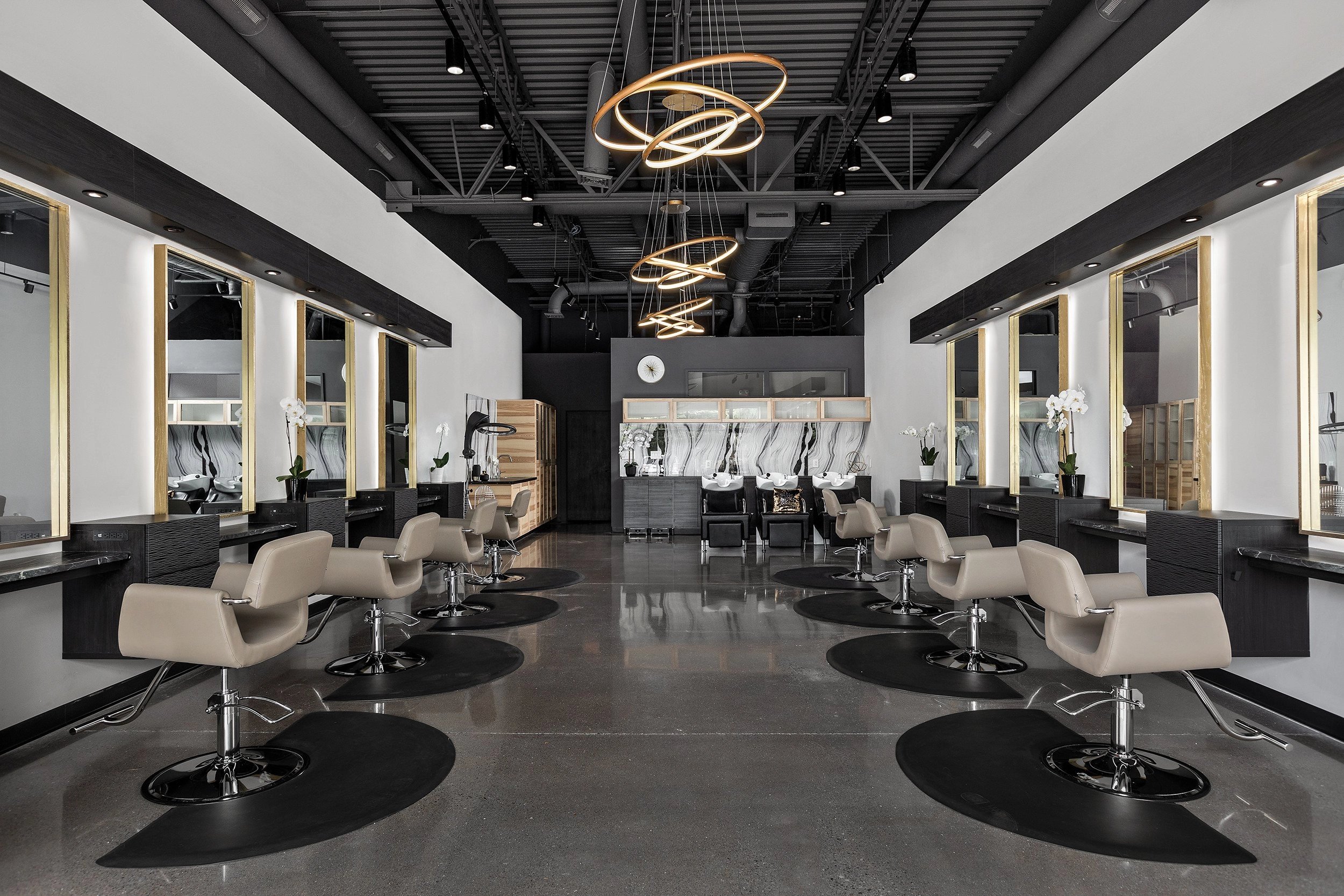 Buy commercial salon track lighting solutions for Florida studios