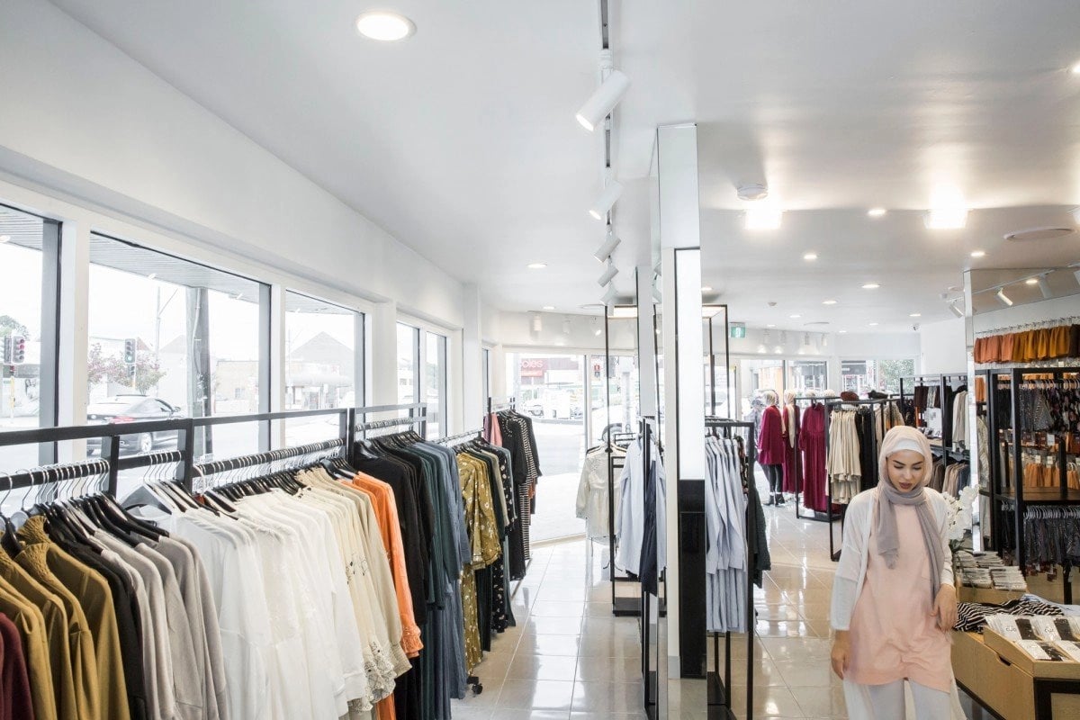 Trusted retail track lighting supplier for stores in Georgia and North Carolina