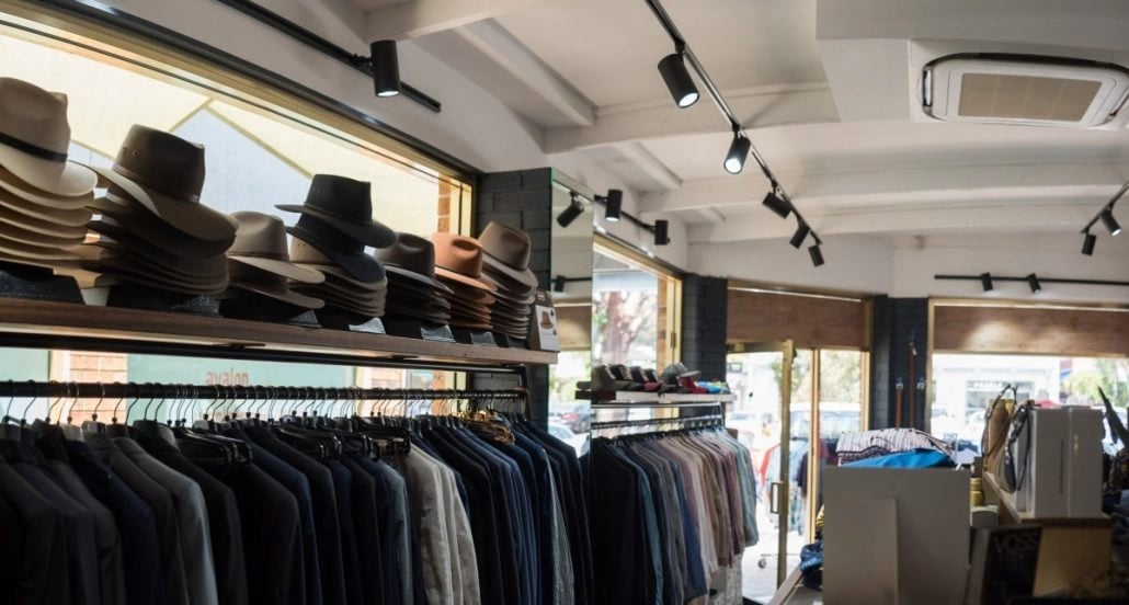 Buy commercial track lighting in California for high-CRI professional store illumination