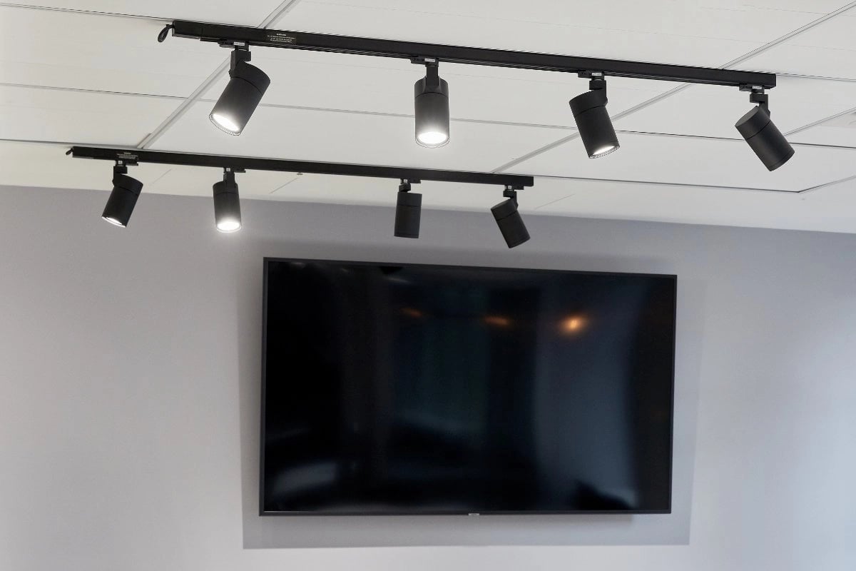 Professional track lighting supplier options for suspended ceilings in Ohio USA