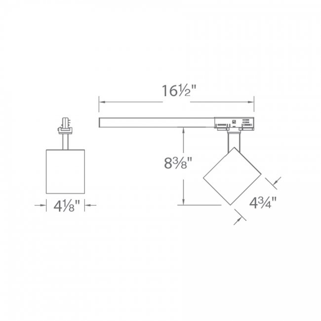 Lucio 6022 22W W Track Luminaire