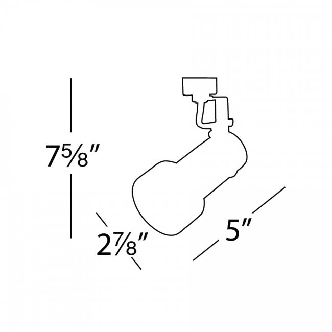 Line Voltage 725 H/J/L Track Luminaire