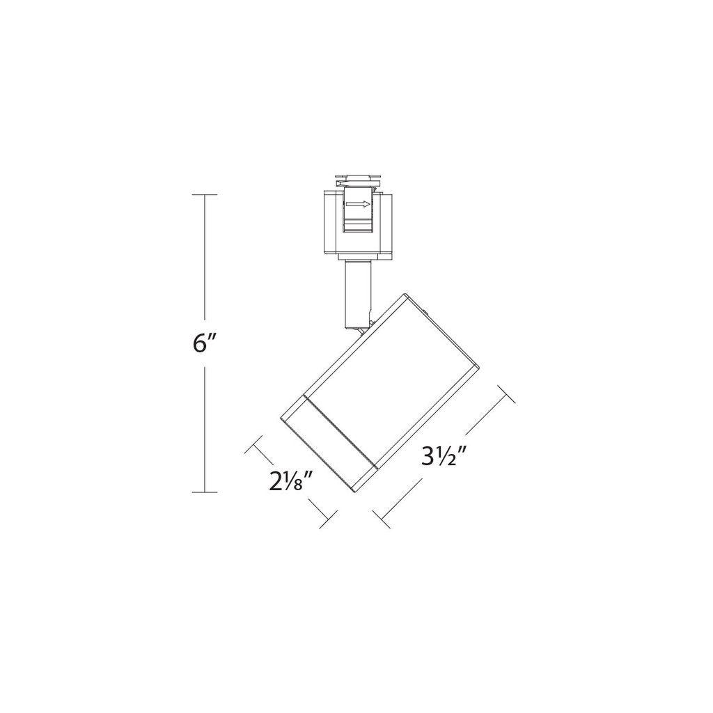 Ocularc 7013 – 5CCT 11W H/J/L Track Luminaire