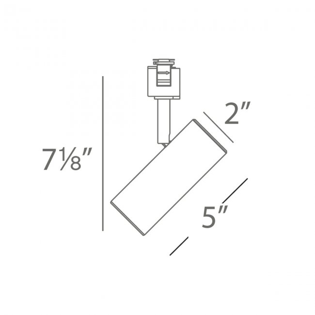 Silo X10 10W H/J/L Track Luminaire