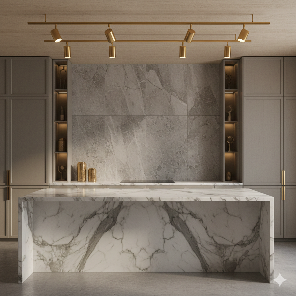 How to choose brass track lighting for open plan homes in Colorado, Denver